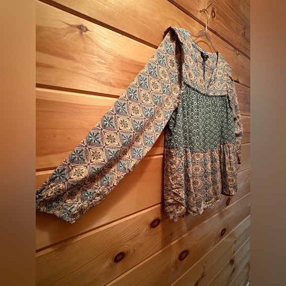 Cotton Bleu boho top size small NWT - Picture 4 of 9